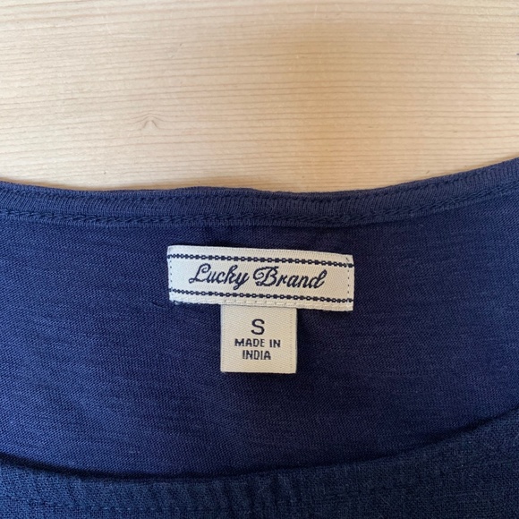 Lucky Brand Embroidered Top - Picture 3 of 3